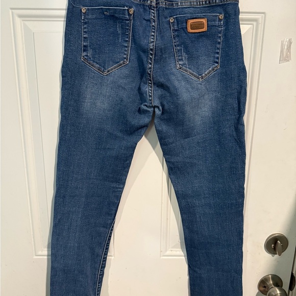 Dolce & Gabbana Blue Skinny Jeans with Faded Wash - Picture 2 of 3